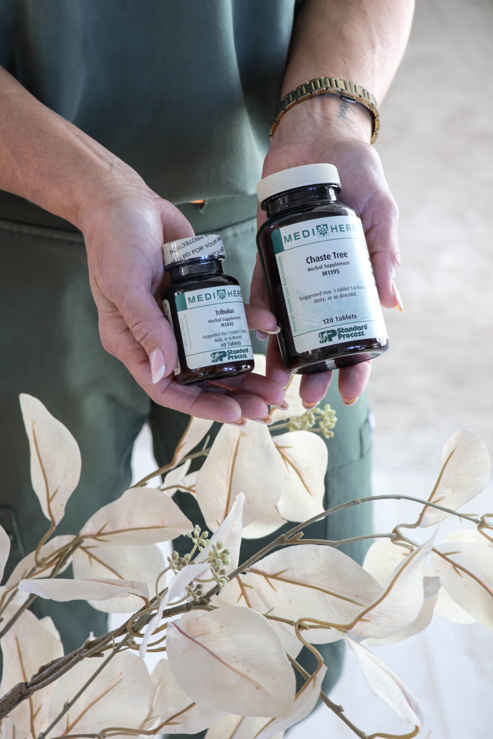 Herbal supplements from a personalized protocol at Legacy Women's Wellness